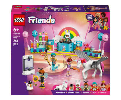 Klocki LEGO® LEGO Friends 42661 Bal przebierańców z jednorożcem i wróżką